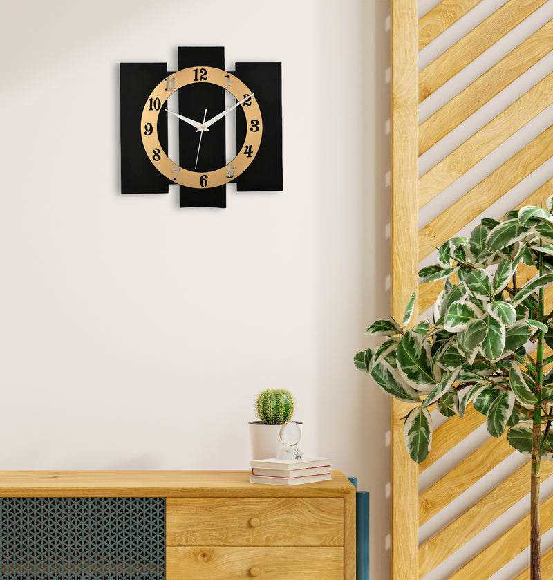 Braun Wall Clock (Black) – Ugmonk