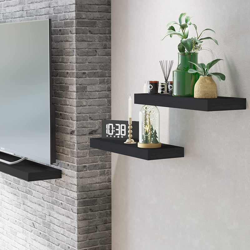 decorative wall shelves for living room